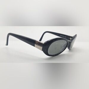 Ralph Lauren Black Oval Sunglasses Frames Only
